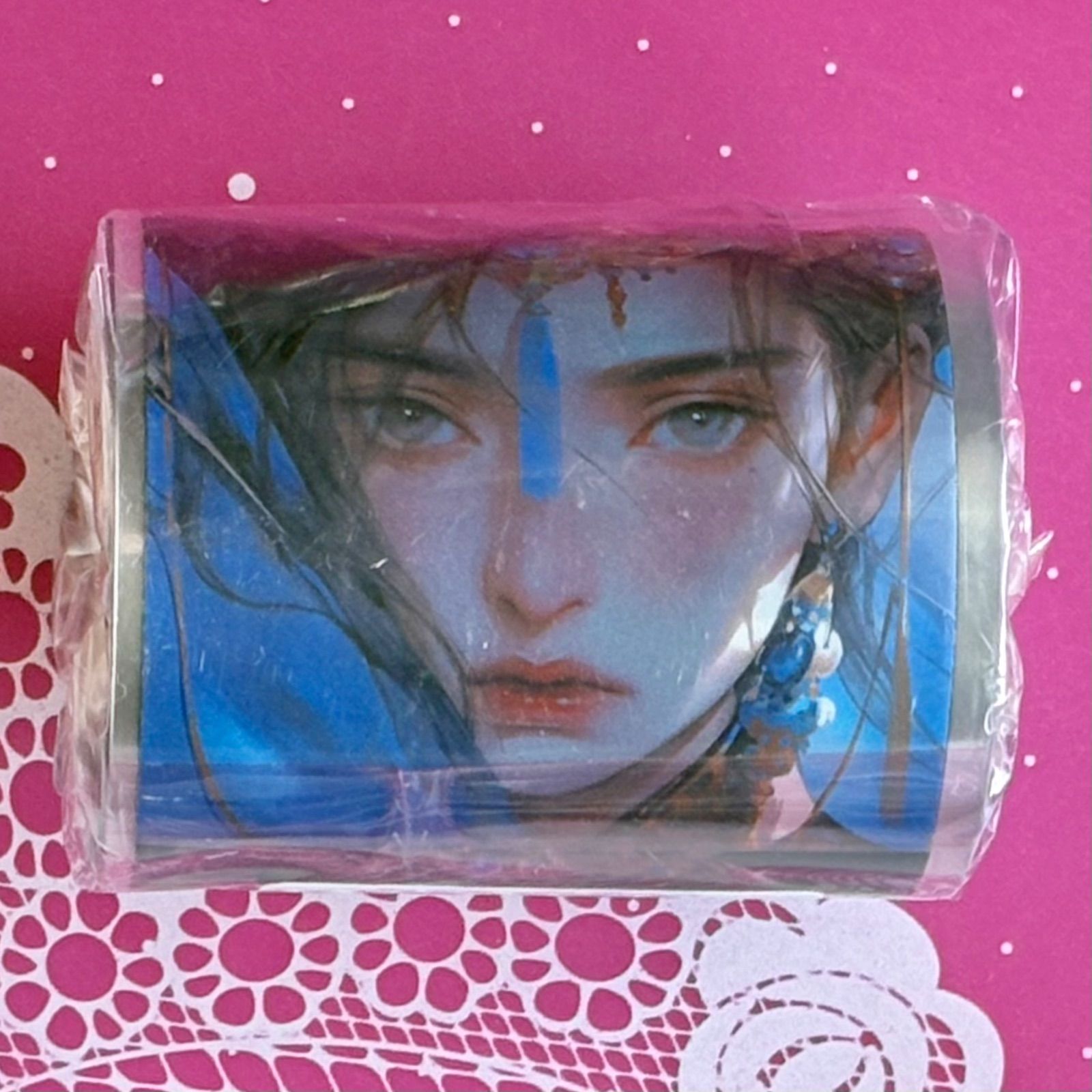 贝壳光 6cm×10m 庆知蓝 海外マスキングテープ 海外マステ 人物 - メルカリ