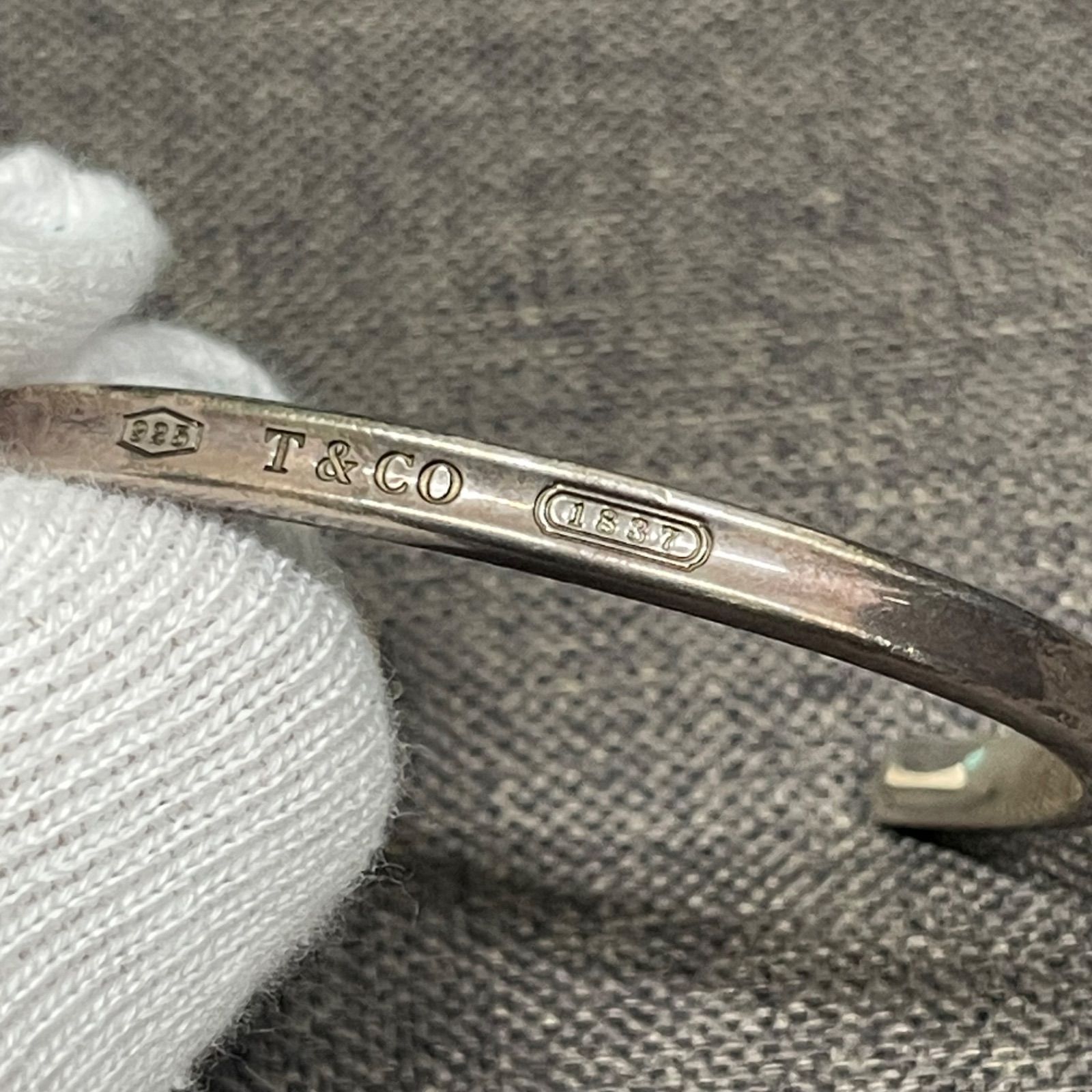 NPA】Tiffany & Co. ティファニー カフブレスレット バングル 1837 