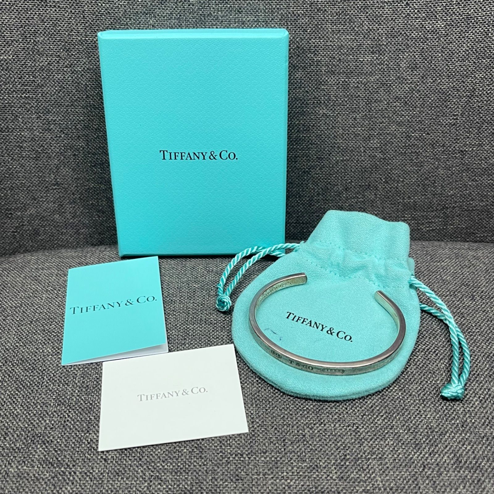 NPA】Tiffany & Co. ティファニー カフブレスレット バングル 1837 
