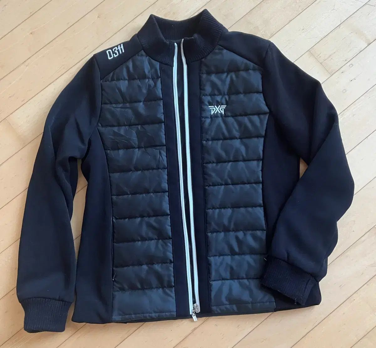 PXG ゴルフ レディース ブラック キルティング ジャケット 66 - メルカリ