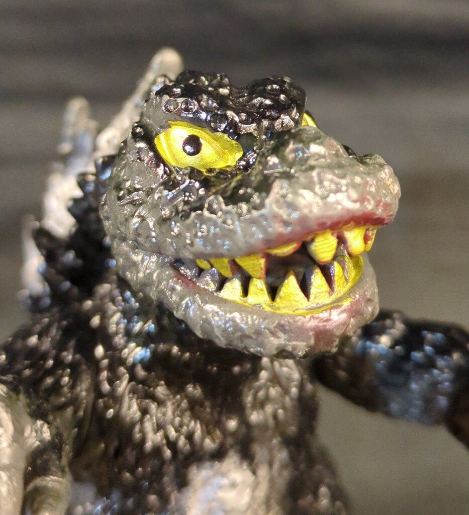 ポピー キングザウルス ゴジラ 1期 黒塗装