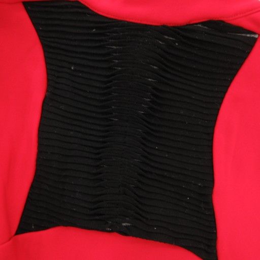 【美品】カステリ　裏起毛ハーフジップサイクルジャージ　L カステリ castelli サイクルジャージ ハーフジップ ロゴ 裏起毛 L 赤