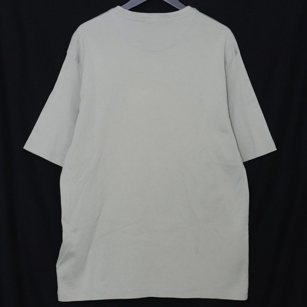 PRADA トライアングルロゴ コットン クールネック Tシャツ XLサイズ