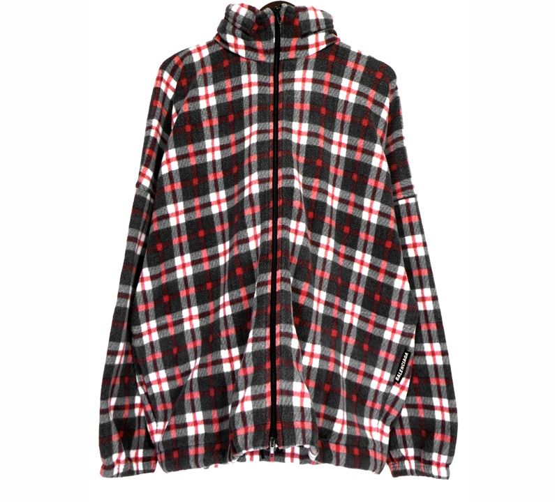 バレンシアガ BALENCIAGA 【 532673 TBV18 】 チェック フリース