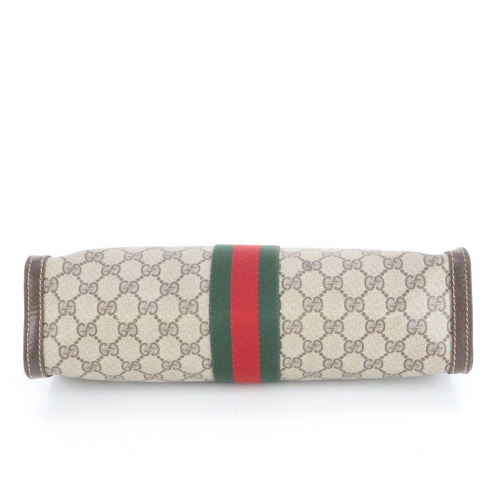 オールド グッチ GG スプリーム シェリー ライン レザー セカンド