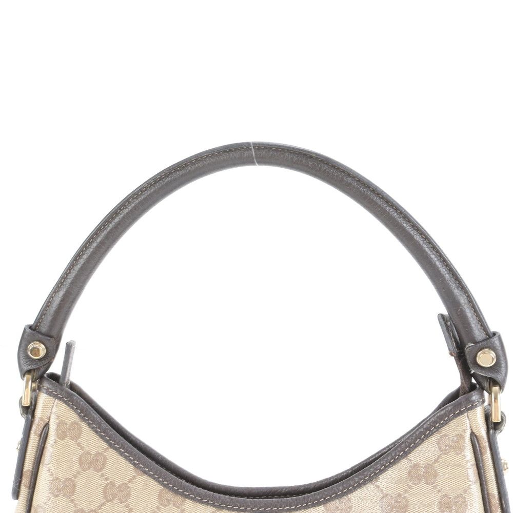 極美品 グッチ GG クリスタル アビー レザー ショルダーバッグ 肩掛け