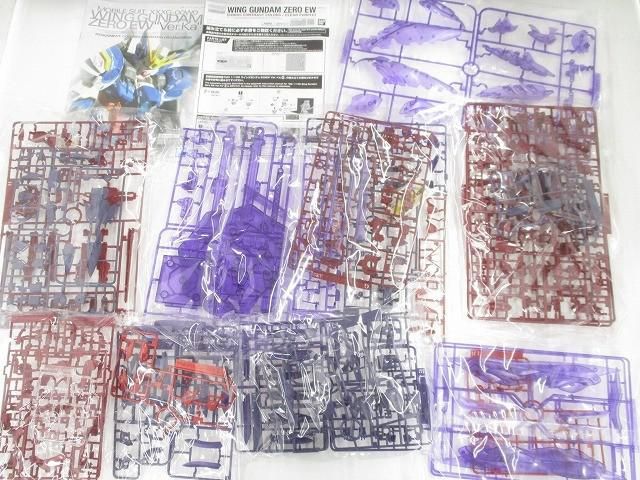 未組立 プラモデル MG 1 100 新機動戦記ガンダムW Endless Waltz ウイングガンダムゼロEW CROSS CONTRAST COLORS CLEAR PURPLE プラモデル おもちゃ