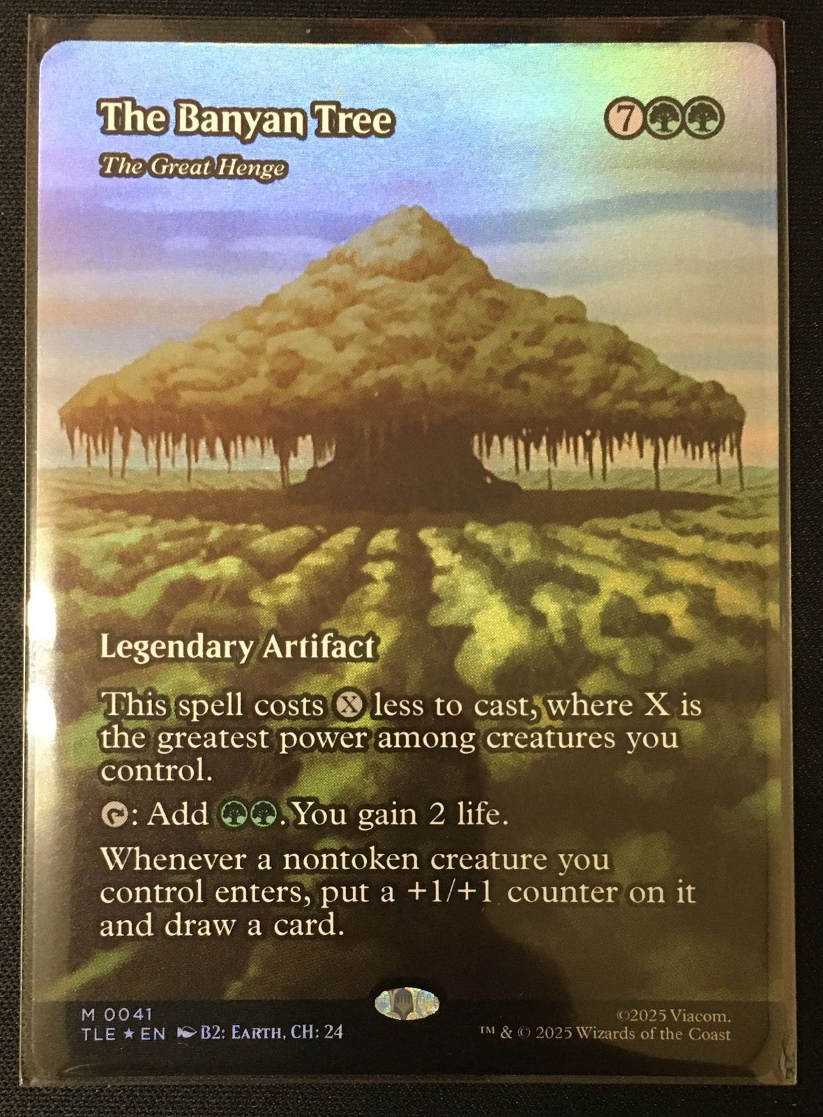 Mtg バンヤングローブの木/The Banyan Tree 英語版　foil MTG バンヤングローブの木 / The Banyan Tree foil #tu - メルカリ