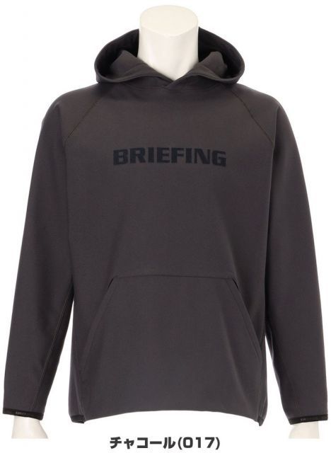 種類2：ブラック(010)/L ブリーフィング ゴルフ ロゴ プルオーバー