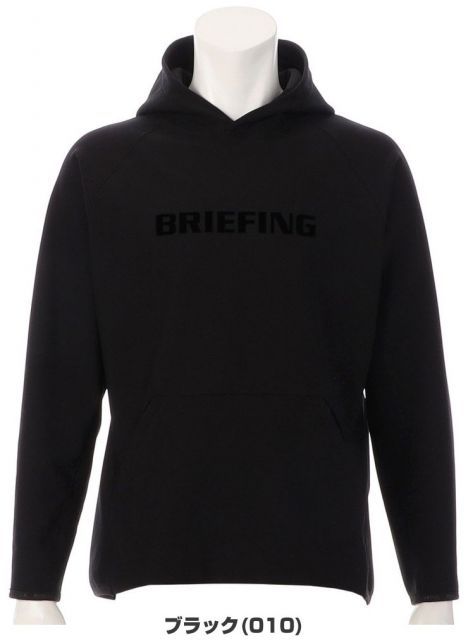 種類2：ブラック(010)/L ブリーフィング ゴルフ ロゴ プルオーバー