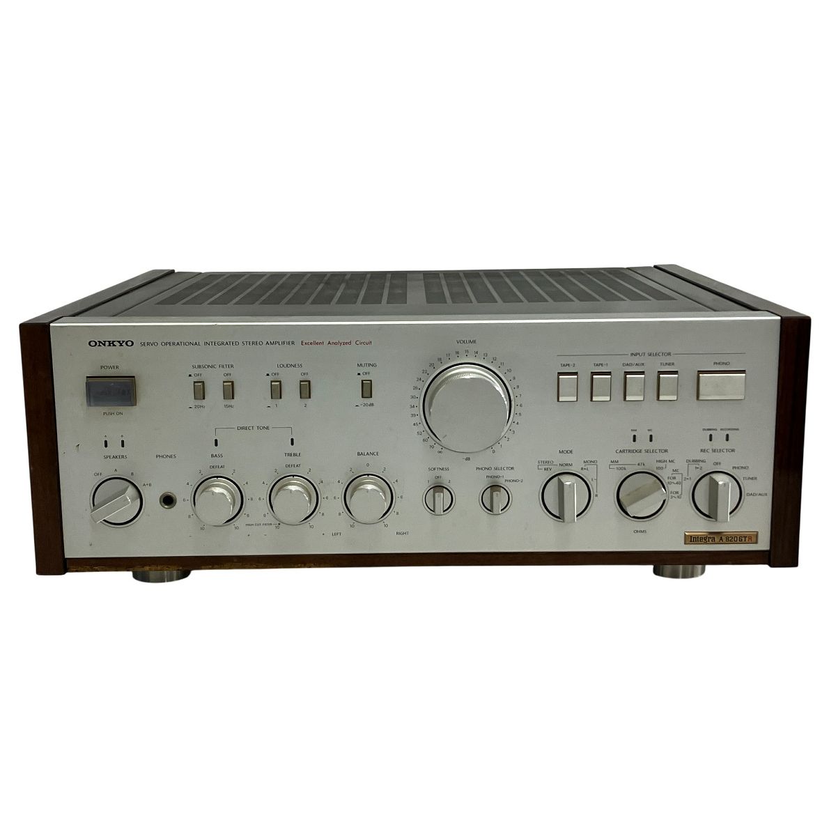 オンキョー ONKYO A-820GTR プリメインアンプ オーディオ機器 ONKYO プリメインアンプ Integra A-820 GTR オーディオ機器 オンキョー