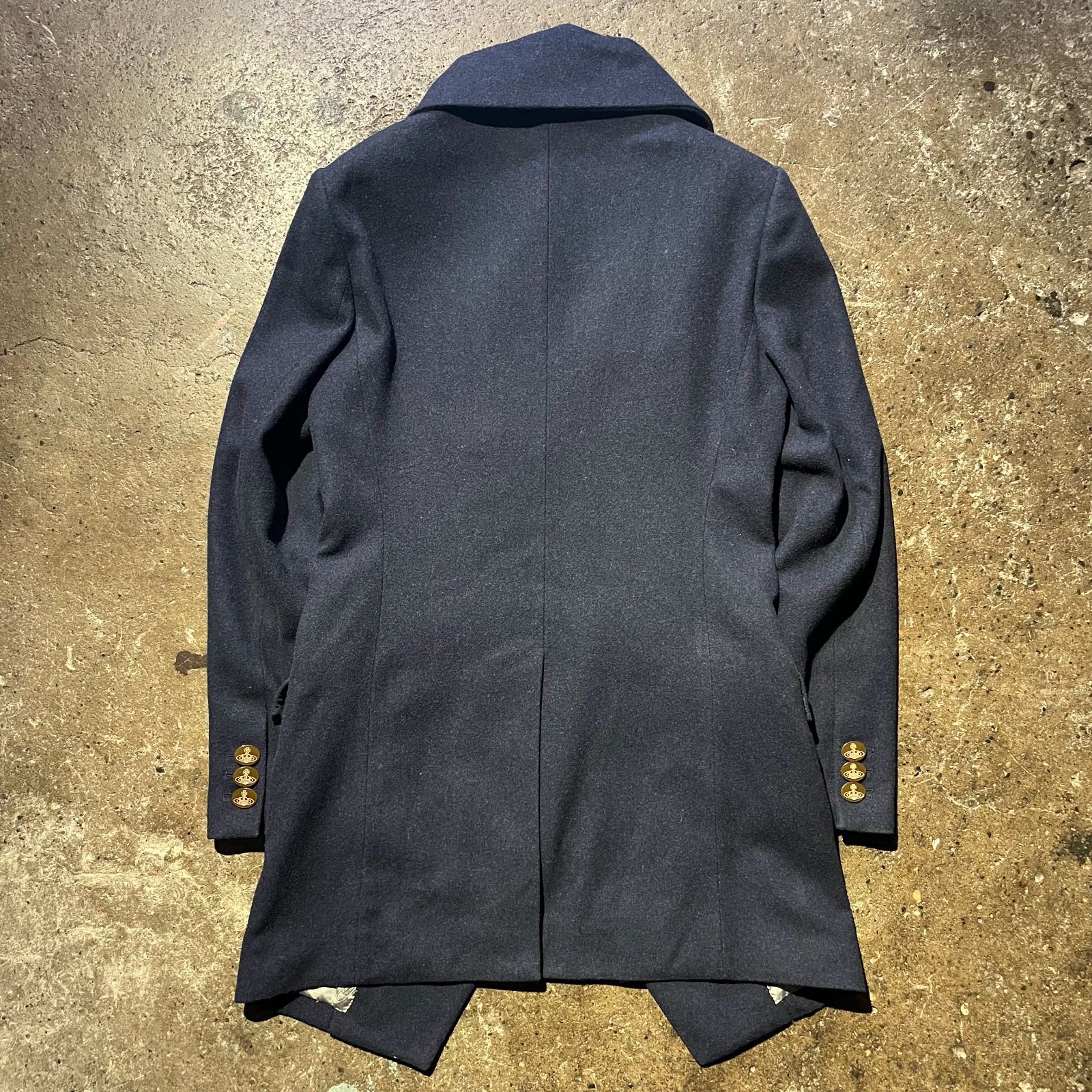 Vivienne Westwood MAN メルトン ミントカラー コート ヴィヴィアン