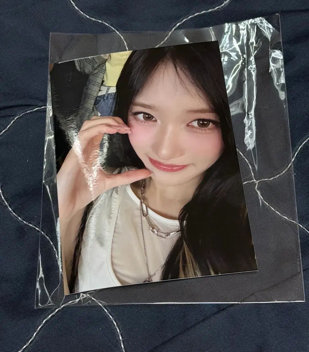 IVE イソ インガ 音楽番組 MC席 プリント写真