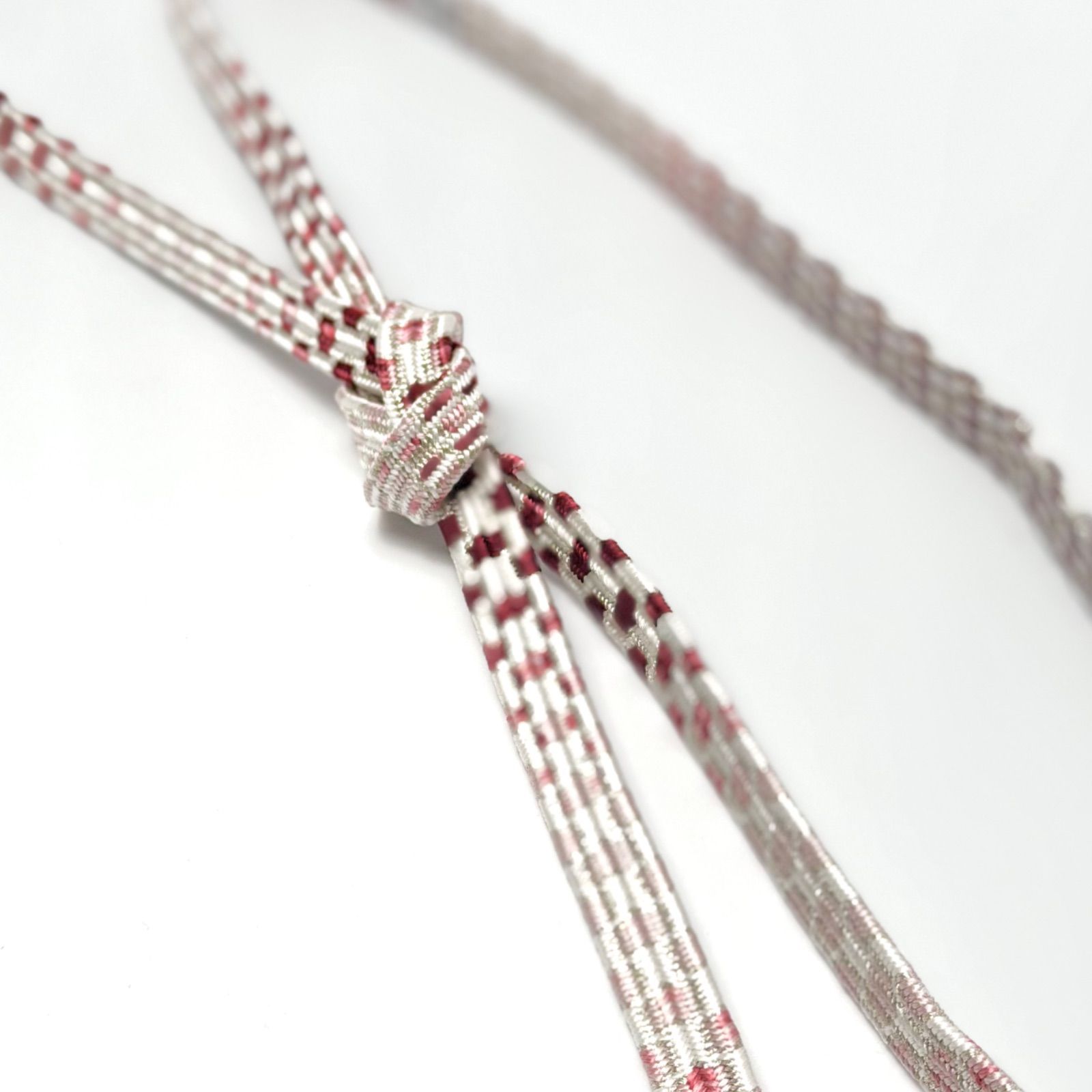 帯締め 渡敬 貝の口 亀甲 段ぼかし 手組み より房 0233