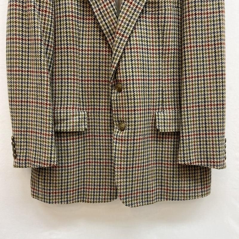 バーバリーズ カシミヤ100％ ウール テーラードジャケット AB5