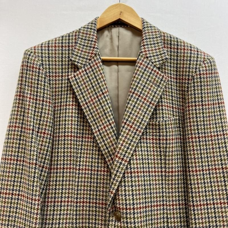 バーバリーズ カシミヤ100％ ウール テーラードジャケット AB5