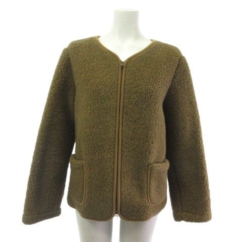 コールドブレイカー COLD BREAKER ボアジャケット ノーカラー ジップ