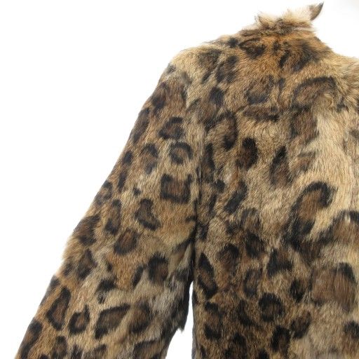 アイシービー iCB ラビットファージャケット 毛皮 ノーカラー 4