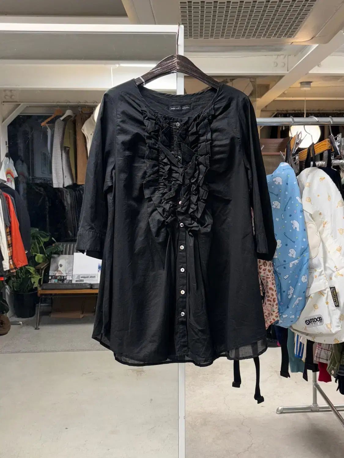 Mb lucas フリル ノー シャツ