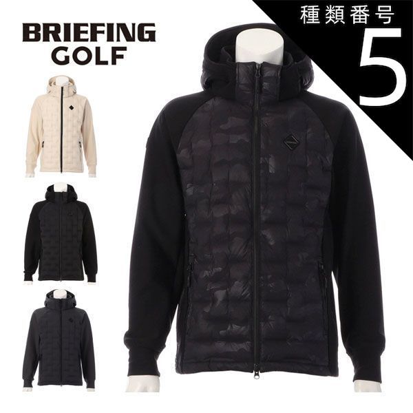 種類5：ブラック×カモ(125)/M ブリーフィング ゴルフ ハイブリッド