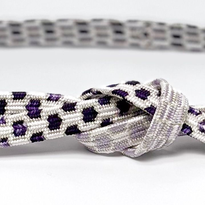 帯締め 渡敬 貝の口 亀甲 段ぼかし 手組み より房 0234