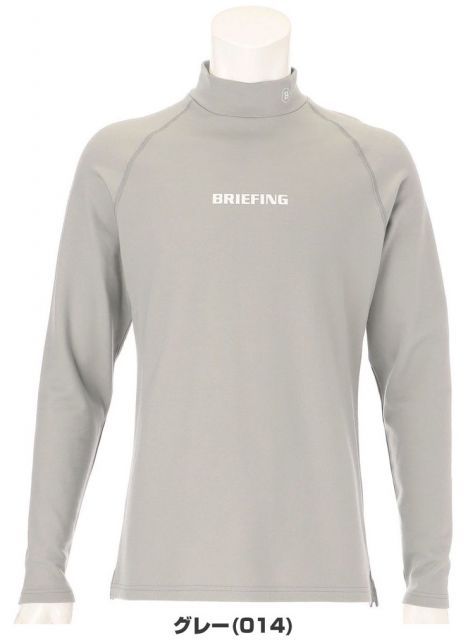 種類3：ネイビー(076)/L ブリーフィング ゴルフ ウォーム ハイネック