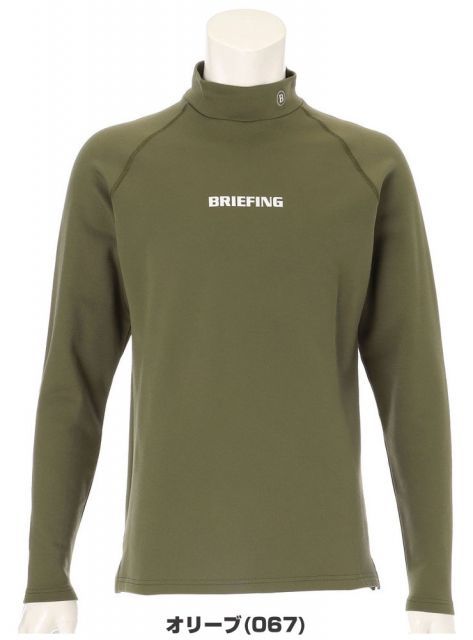 種類3：ネイビー(076)/L ブリーフィング ゴルフ ウォーム ハイネック