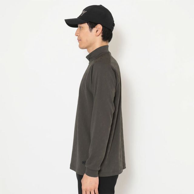 種類10：ネイビー(1120)/L キャロウェイ ロゴジャカード ハーフジップ