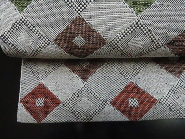 a2509-112 名古屋帯 八寸 美品 正絹 着物 松葉仕立て 紬 - メルカリ