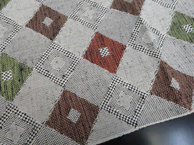 10-92 名古屋帯 八寸 美品 正絹 着物 松葉仕立て 紬 a2509-112 名古屋帯 八寸 美品 正絹 着物 松葉仕立て 紬 - メルカリ