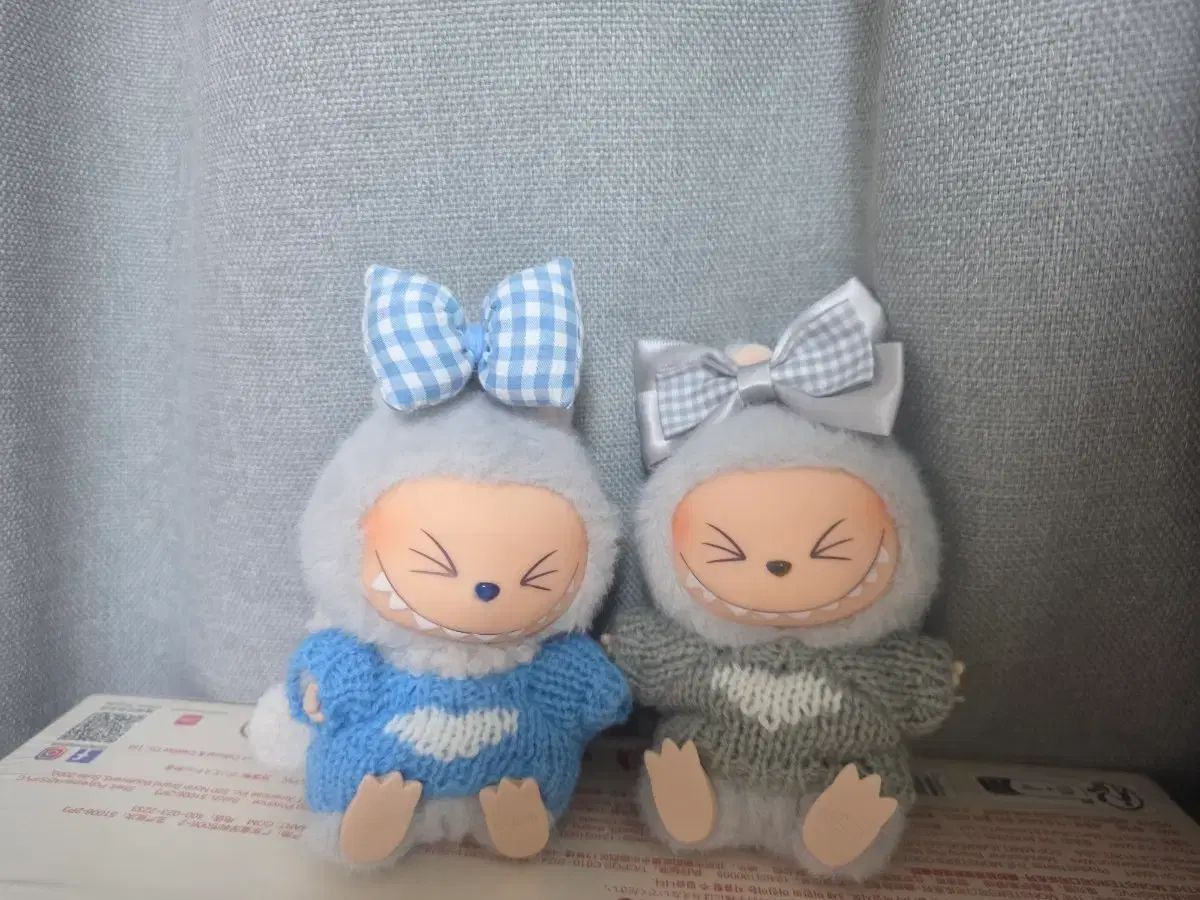 ラブブと私と遊ぼう オリ ミニオリキーホルダー