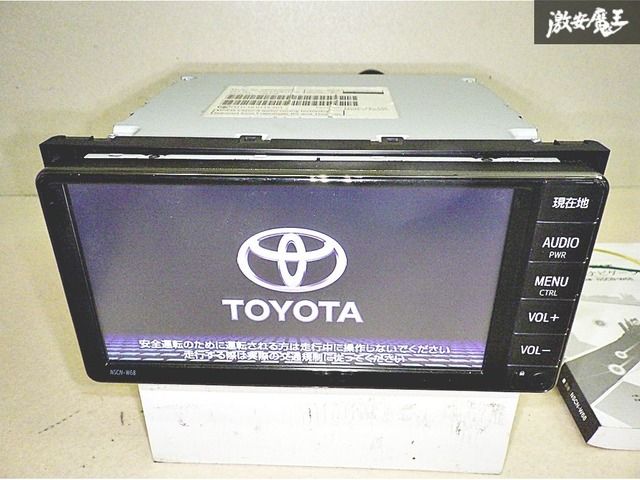 TOYOTA トヨタ 純正 カーナビ メモリーナビ SDナビ ナビ デッキ