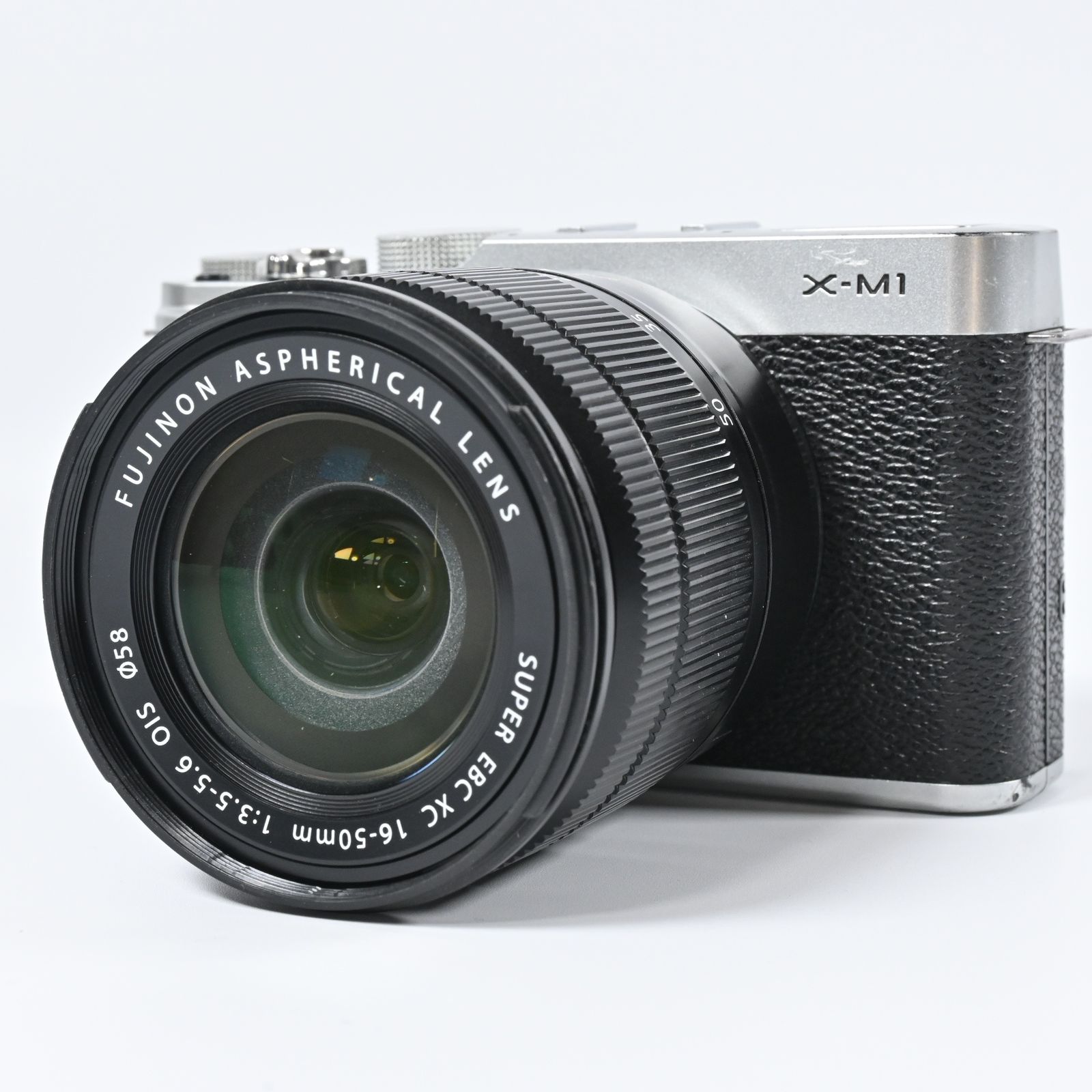 FUJIFILM X-M1 レンズキット シルバー - メルカリ