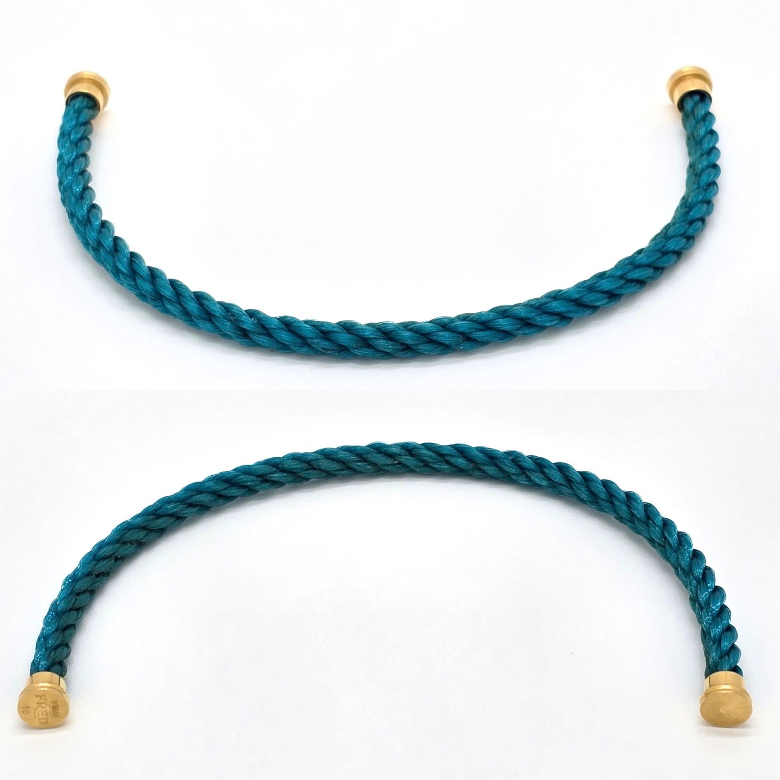 FRED フレッド フォース10ブレスレット用 替え ターコイズケーブル