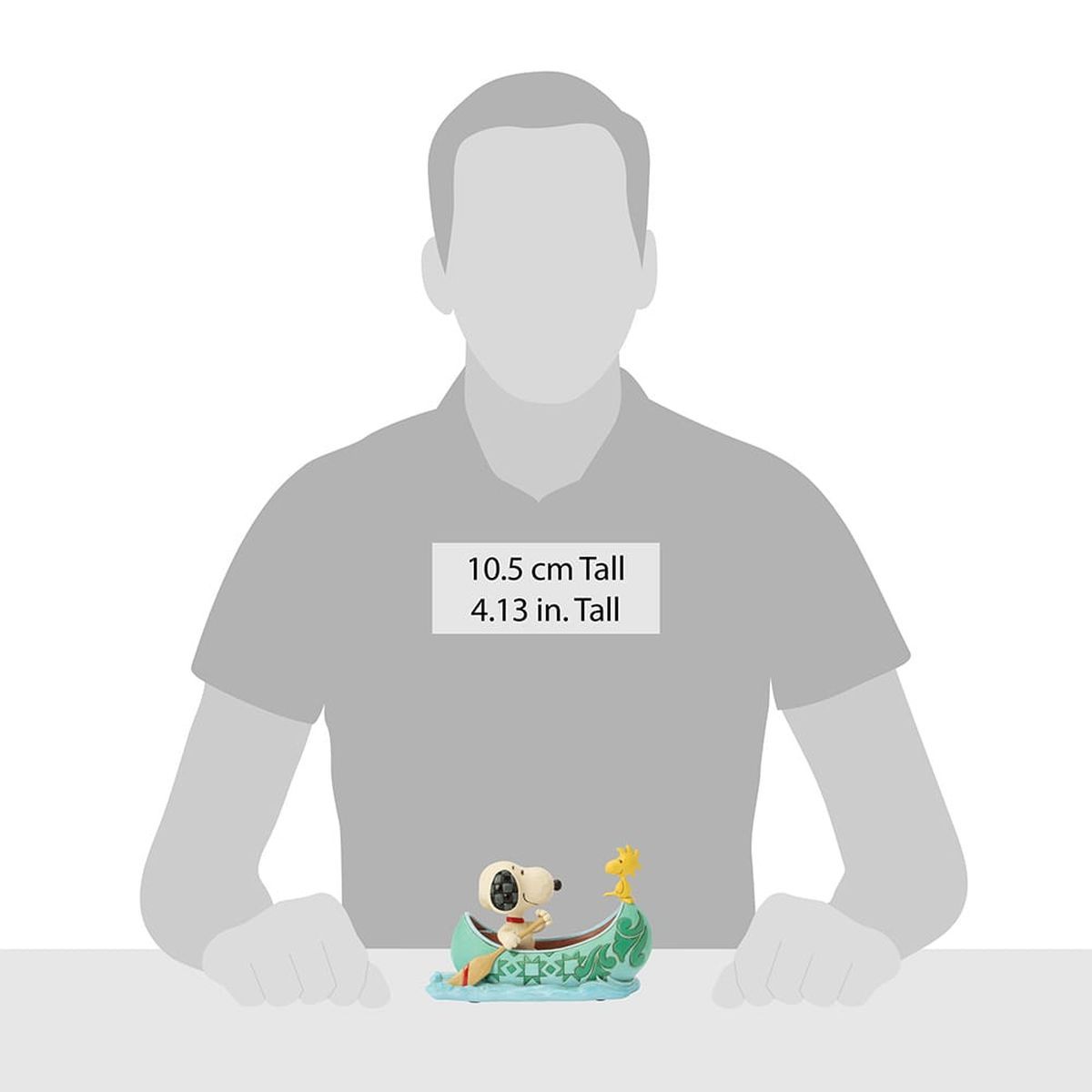 スヌーピー&ウッドストック イン カヌー 10.3cm | ジムショア