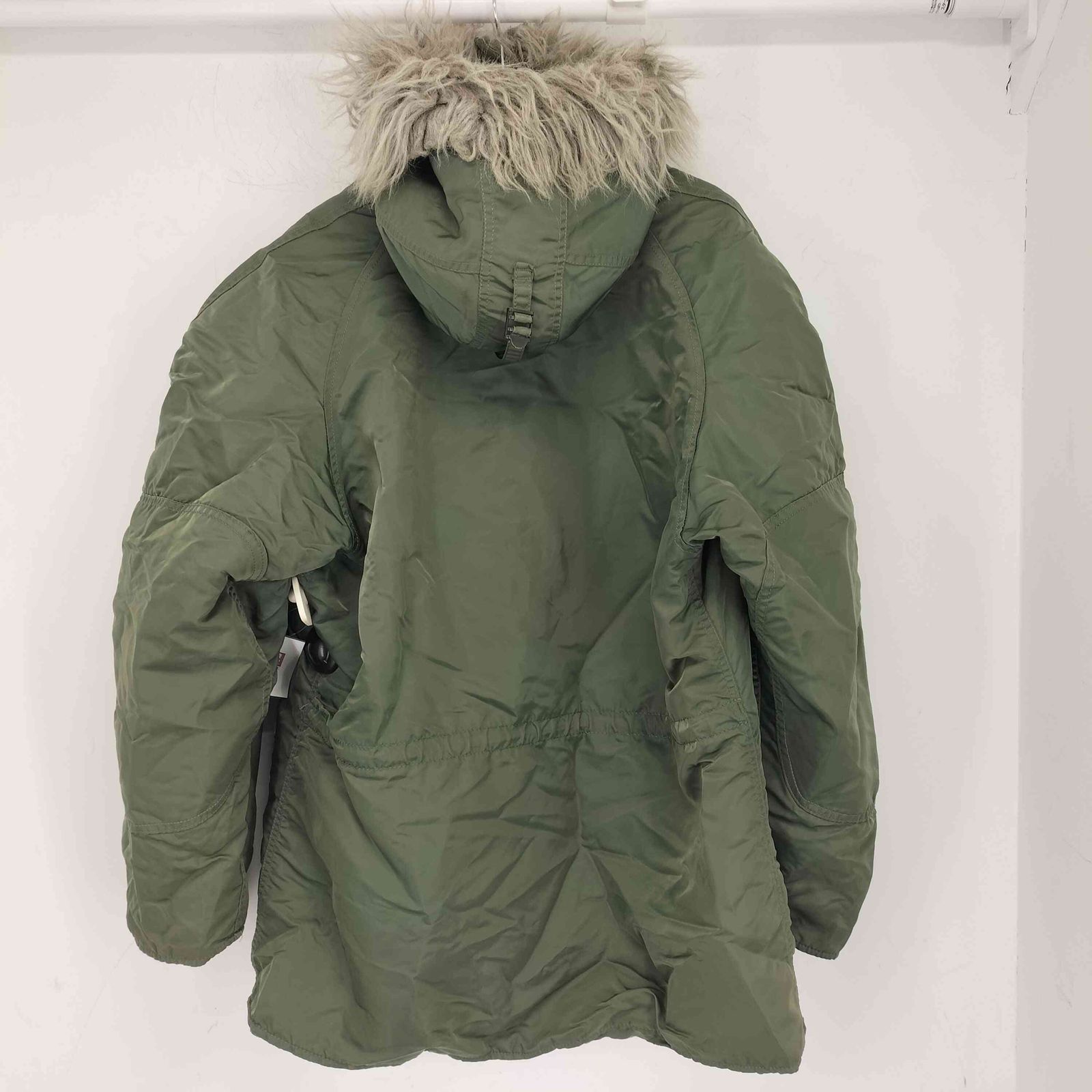 ALPHA(アルファ) USA製 N-3B フライトジャケット メンズ import：L 【中古】【ブランド古着バズストア】 アルファ ALPHA USA製 N-3B フライトジャケット メンズ import：L