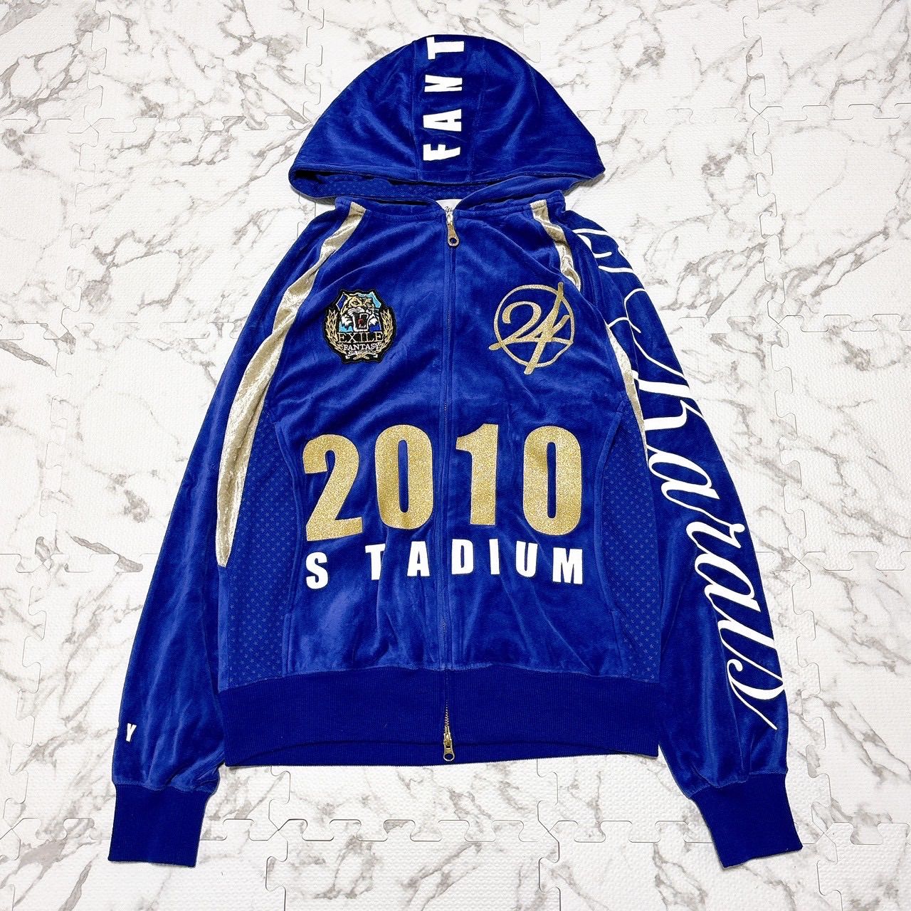 24karats Diggers EXILE FANTASY 2010 ベロア セットアップ ジャージ