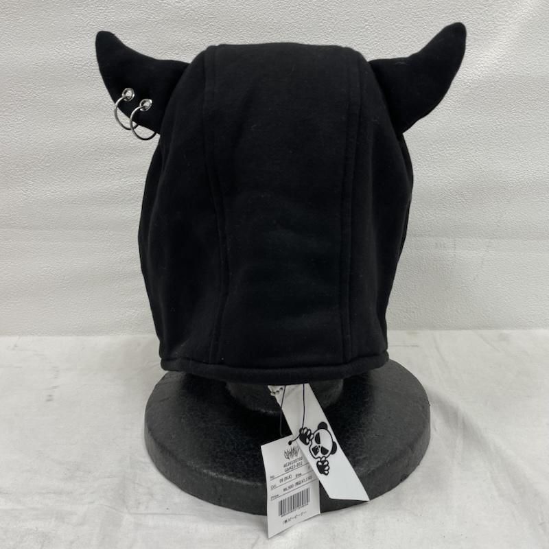 ガムチュ Gamchu ニンゲンやめたい Monster Hood black 古着 Gamuchu ガムチュ ニンゲンやめたい Monster Hood 破懐骨りあ
