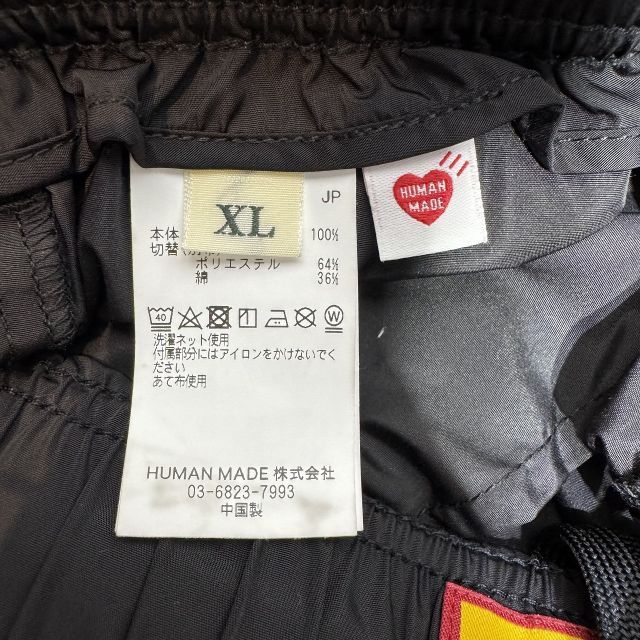 HUMAN MADE 24 aw LINE PANTS SIZE-XL ヒューマンメイド リフレクティブラインパンツ 通気性 チェスターコート