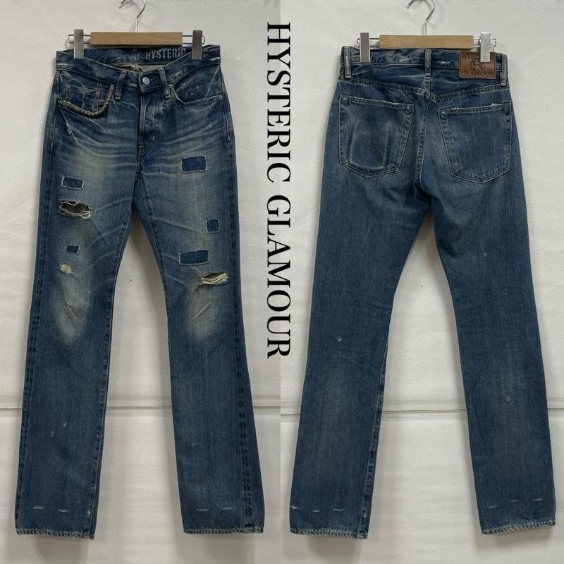 Hysteric Glamour 小窓 セルビッチ スタッズデニム W30 Hysteric