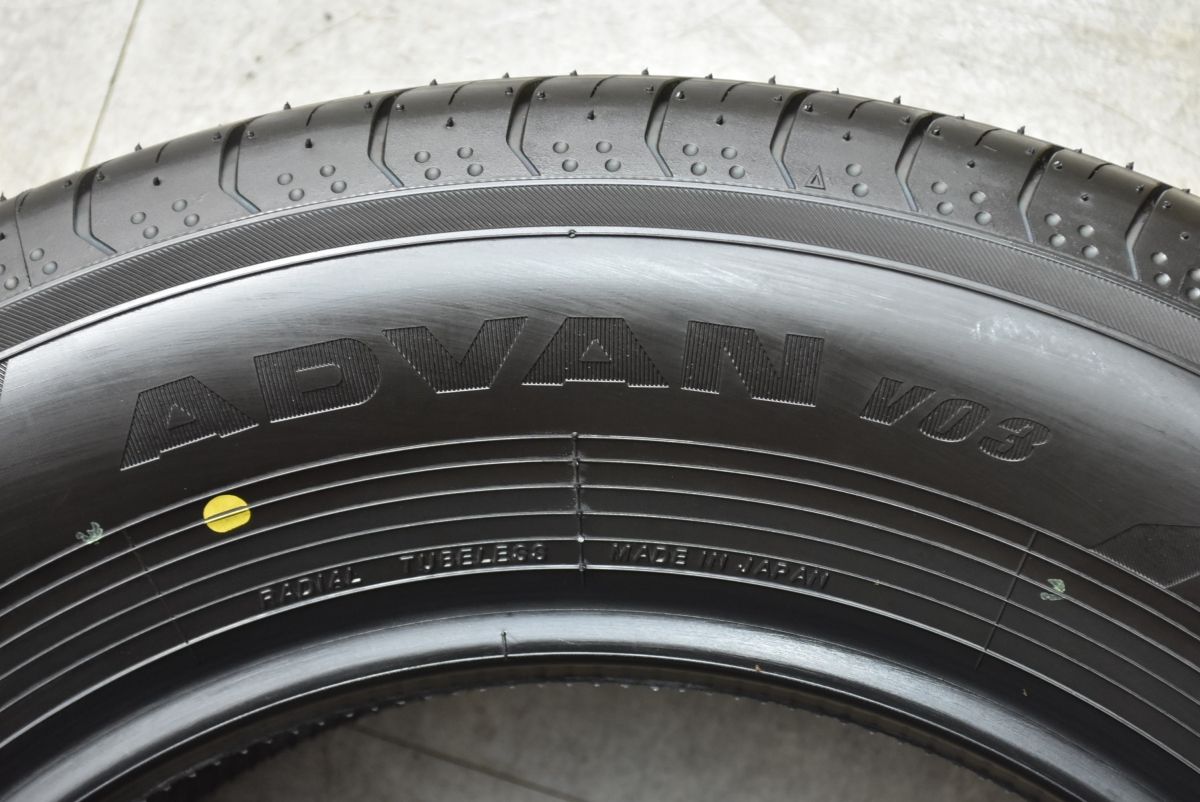 2025年製 新車外し品】ヨコハマ アドバン V03 225/65R17 4本セット NX