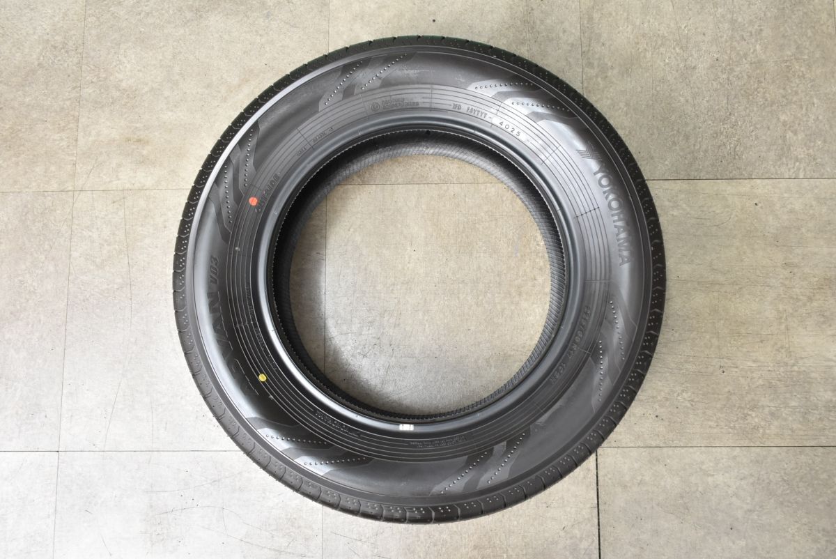 2025年製 新車外し品】ヨコハマ アドバン V03 225/65R17 4本セット NX