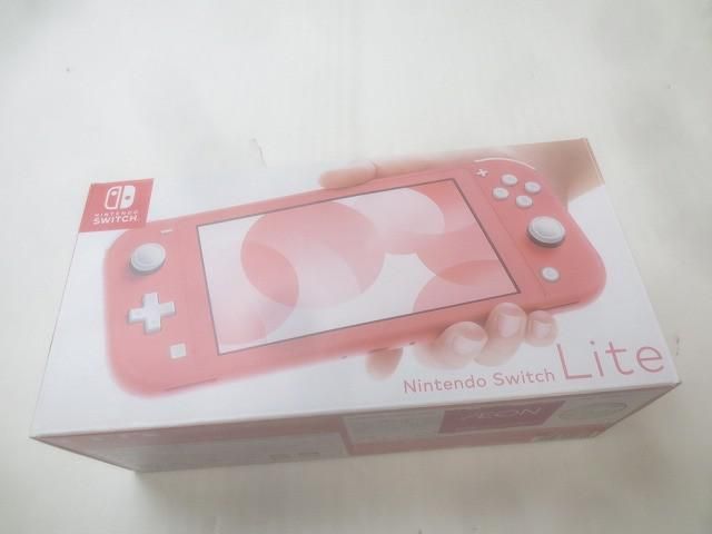 品 ゲーム Nintendo switch ニンテンドースイッチ 本体 HDH-001 コーラルピンク 動作品 箱 付き