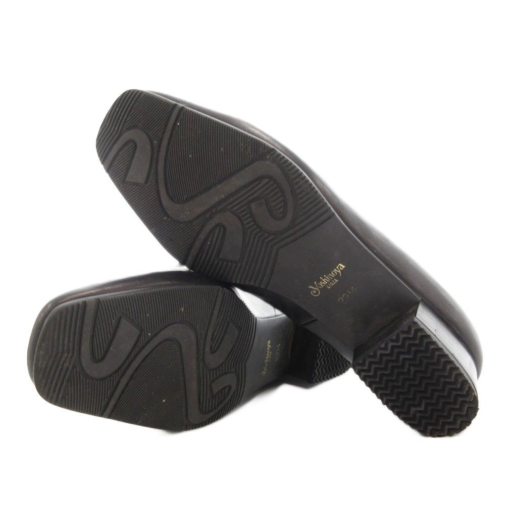 銀座ヨシノヤ Ginza Yoshinoya パンプス ヒール オールウェザー