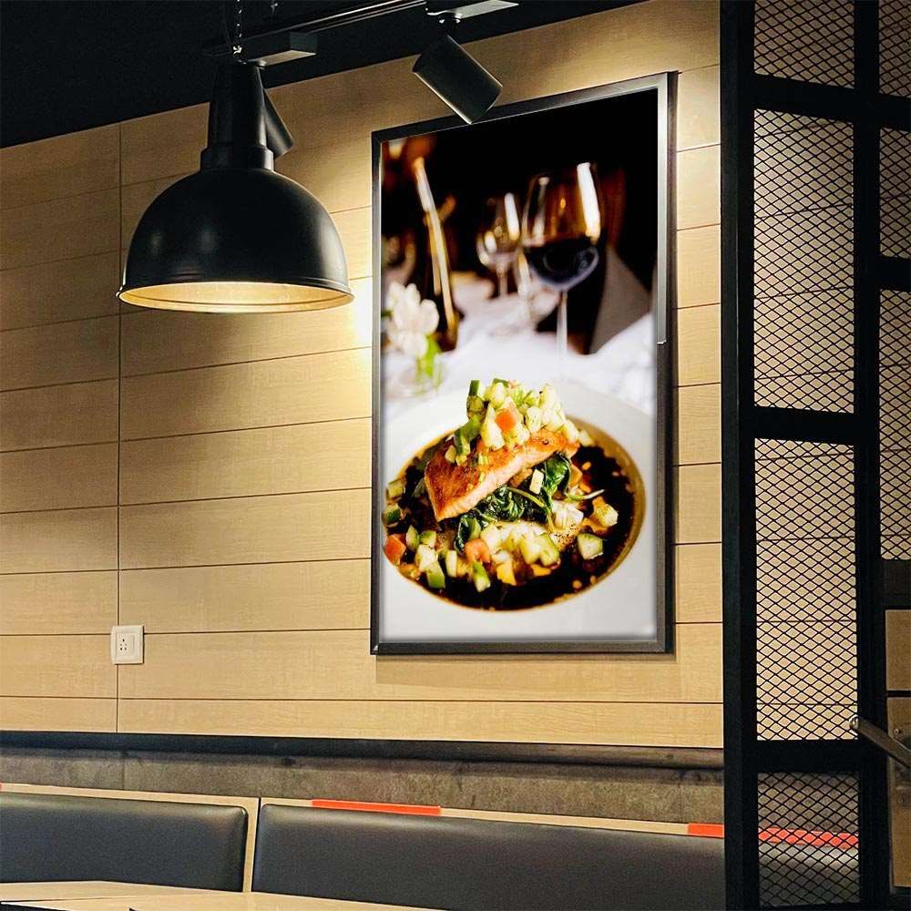 A 約84 x 119 cm an-poster-454 ステーキ 料理 食品 ポスター EFPI 絵画 ディナー インテリア スーパー キッチン 旅館 ホテル ロビー 食べ物 フード ドリンク 縦
