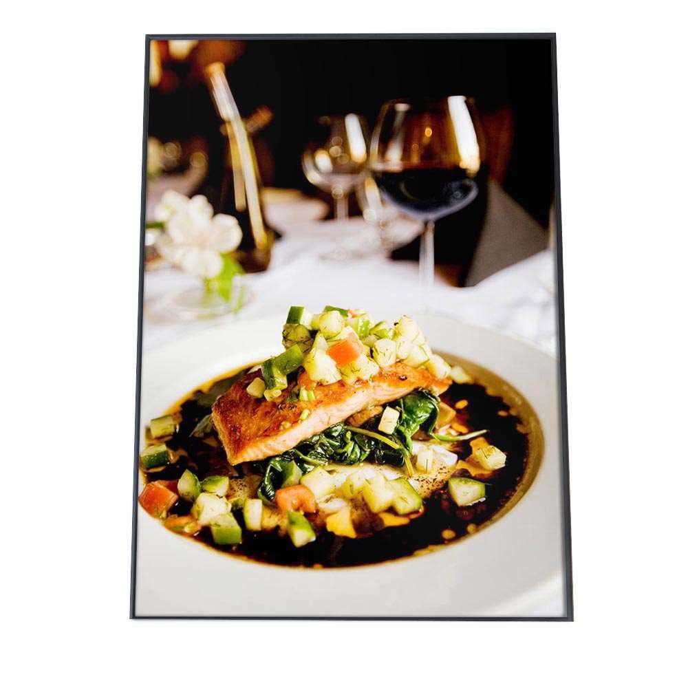 B 約73 x 103 cm an-poster-454 ステーキ 料理 食品 ポスター EFPI 絵画 ディナー インテリア スーパー キッチン 旅館 ホテル ロビー 食べ物 フード ドリンク 縦