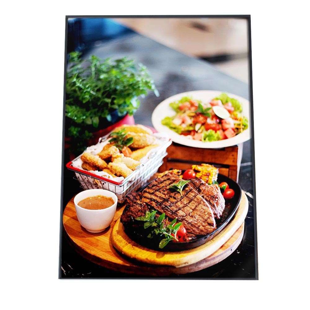 B 約51 x 73 cm an poster 460 料理 食品 ポスター EFPI 絵画 朝食 インテリア スーパー キッチン 旅館 ホテル ロビー 食べ物 フード ドリンク 縦