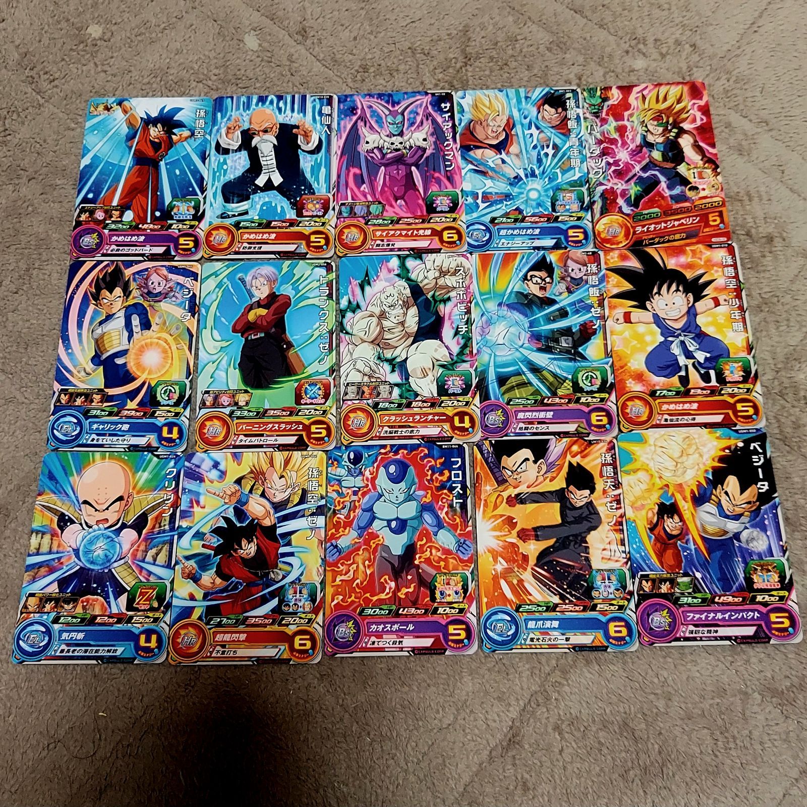 ③ドラゴンボールヒーローズカード 240枚 まとめ売り キラカード多数