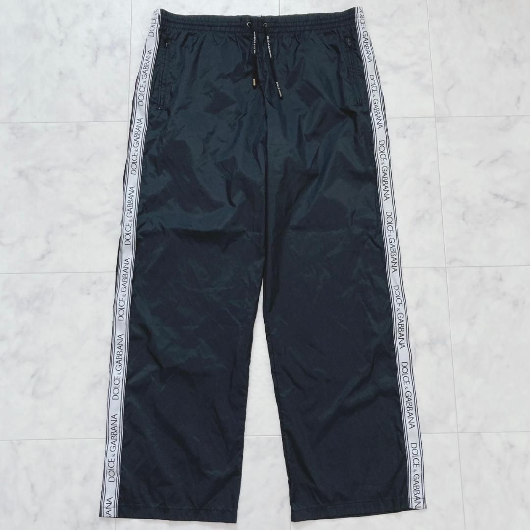 DOLCE&GABBANA トラックパンツ ジョガーパンツ サイドロゴ L