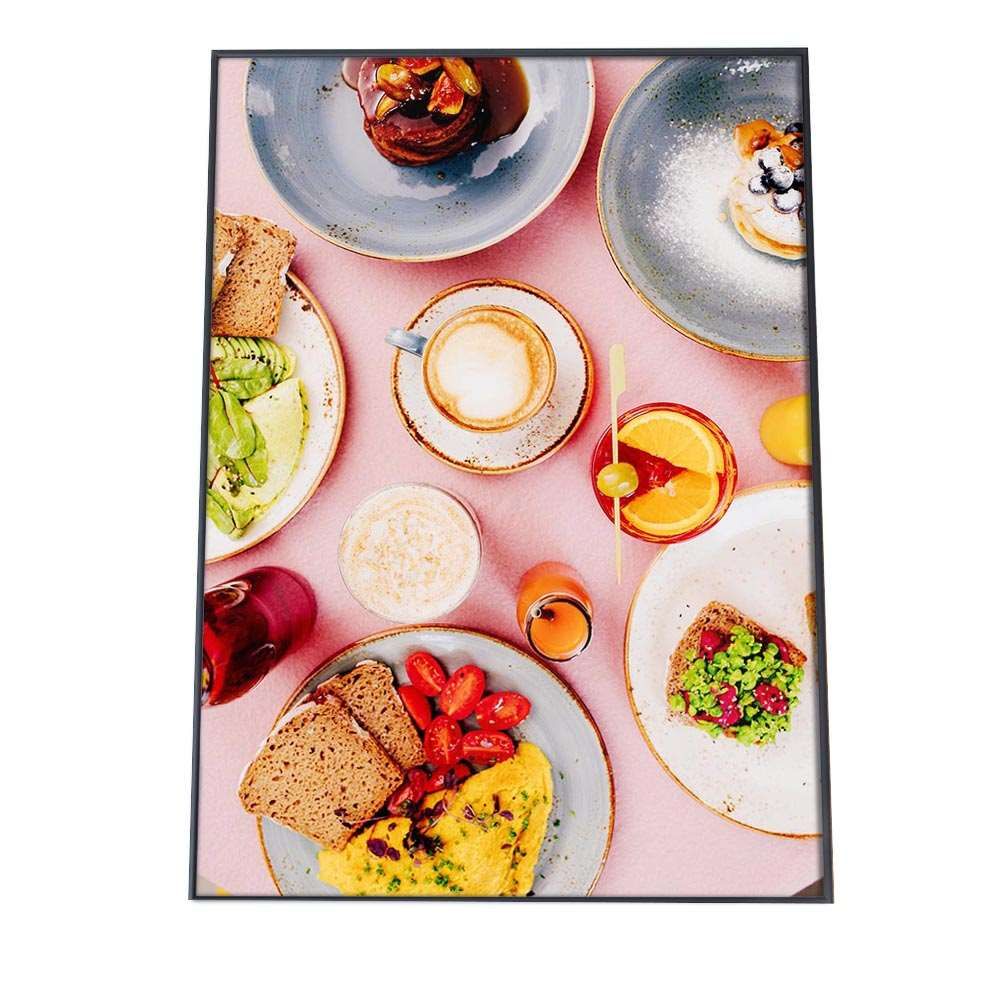 B 約73 x 103 cm an-poster-463 料理 食品 ポスター EFPI 絵画 朝食 インテリア スーパー キッチン 旅館 ホテル ロビー 食べ物 フード ドリンク 縦